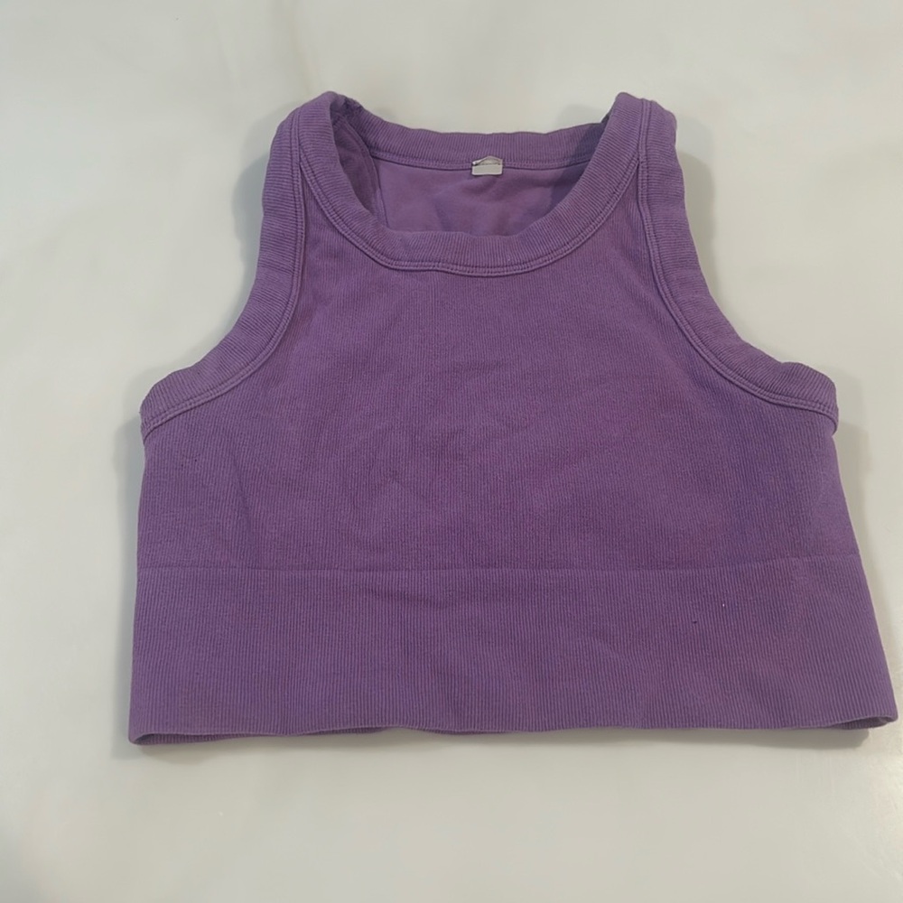 Alo Purple Tank Top